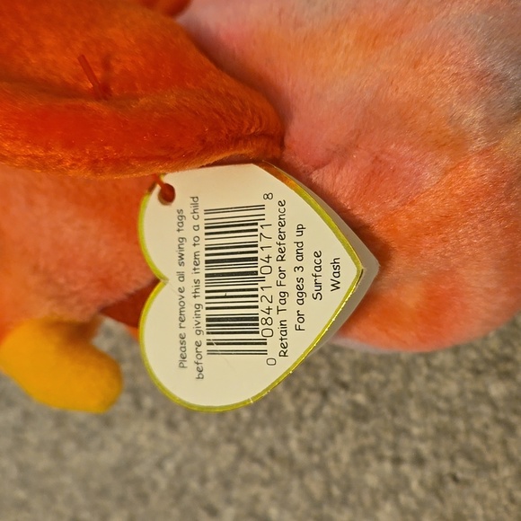 Ty Beanie Baby Strut Rooster March 8 1996 - Picture 4 of 8